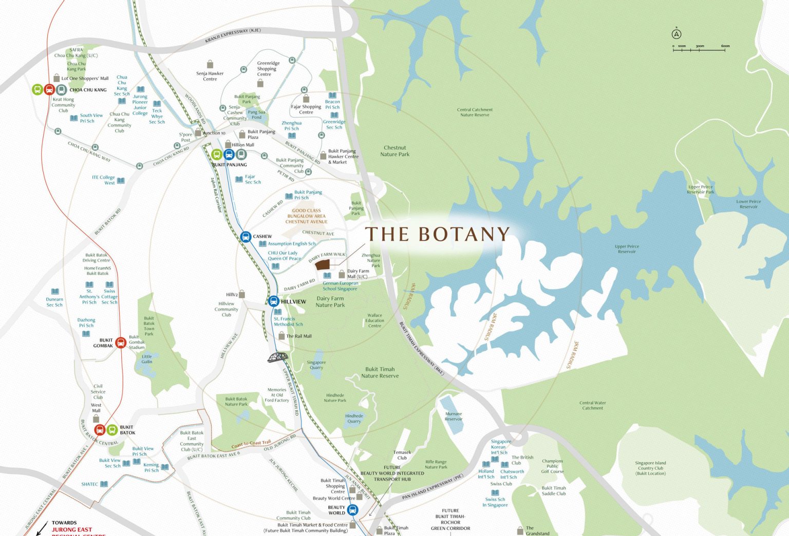 The Botany At Dairy Farm Location A World Of Diversity Awaits